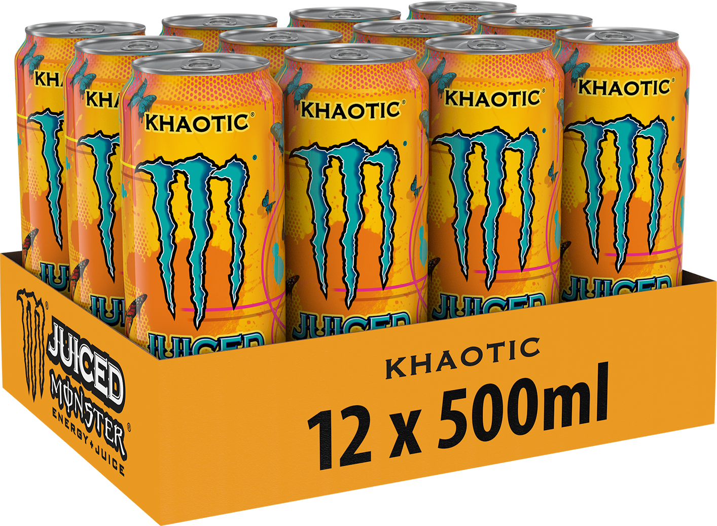 Monster Energy Juiced Khaotic (12 x 500 ml)