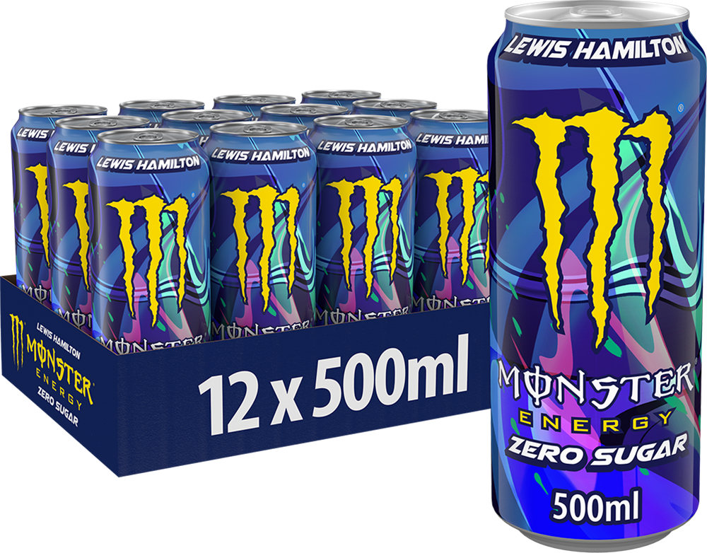 Monster Energy Lewis Hamilton Zero Sugar (1 x 500 ml)