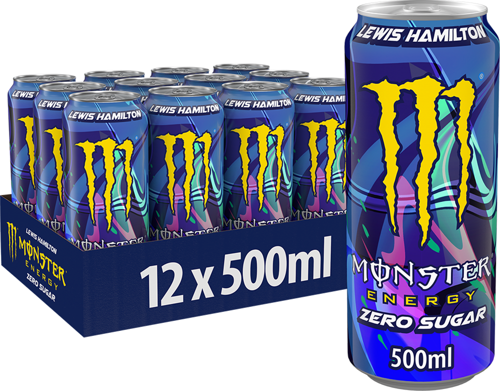 Monster Energy Lewis Hamilton Zero Sugar (12 x 500 ml)