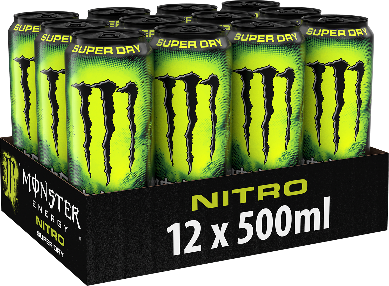 Monster Energy Nitro Super Dry (12 x 500 ml)