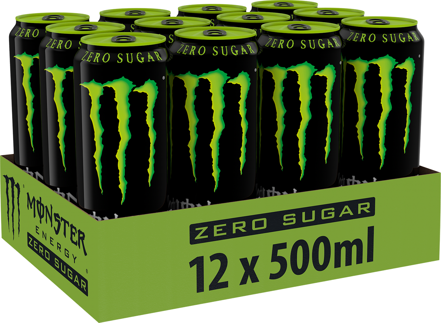 Monster Energy Original Zero Sugar (12 x 500 ml)