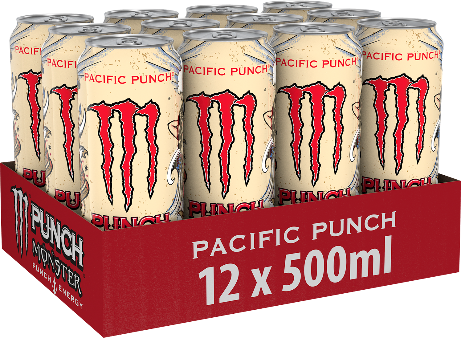 Monster Energy Pacific Punch (12 x 500 ml)