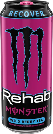 Monster Energy Rehab Wild Berry (1 x 458 ml)