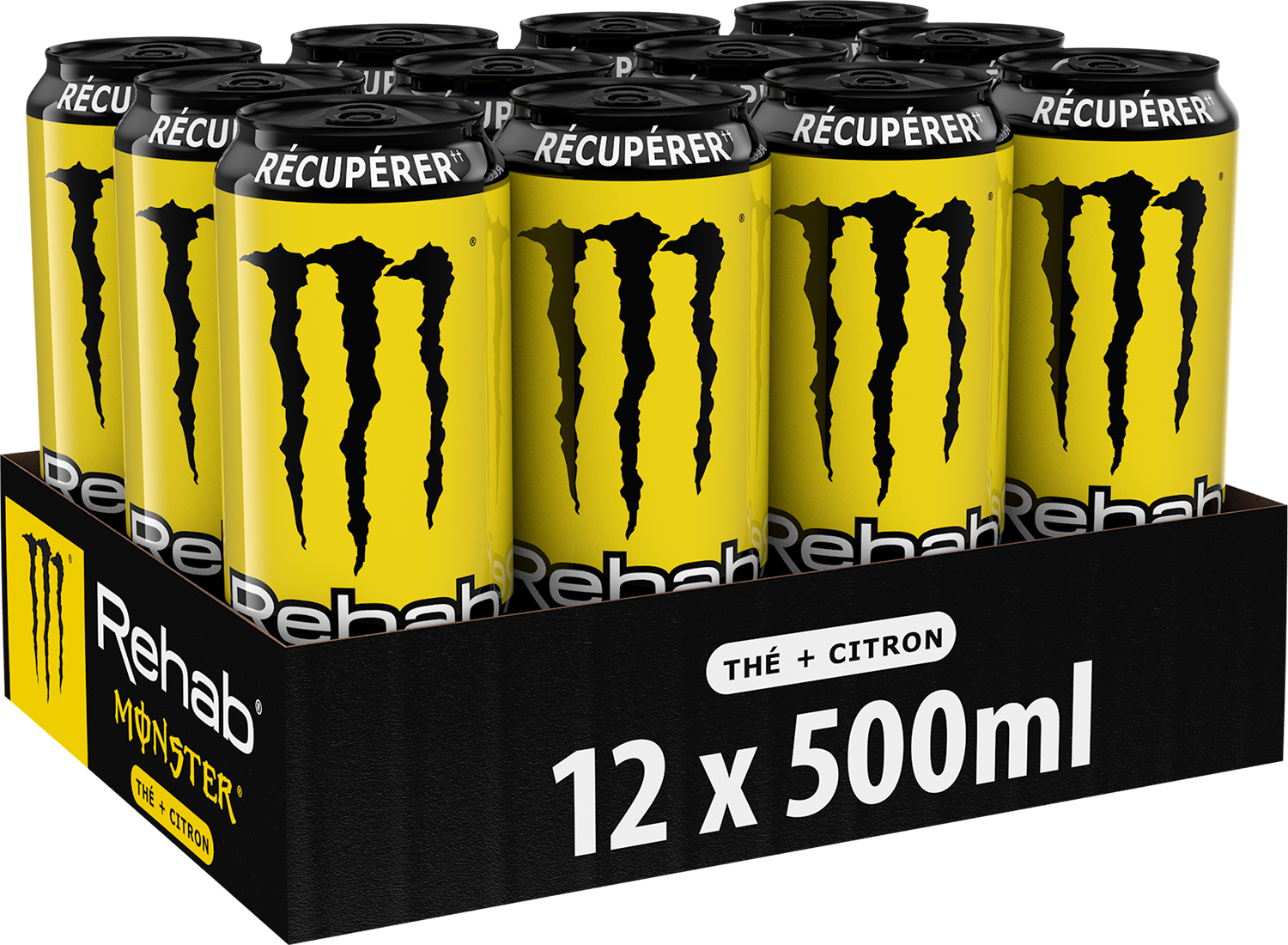 Monster Energy Rehab Tea + Lemonade (12 x 500 ml)