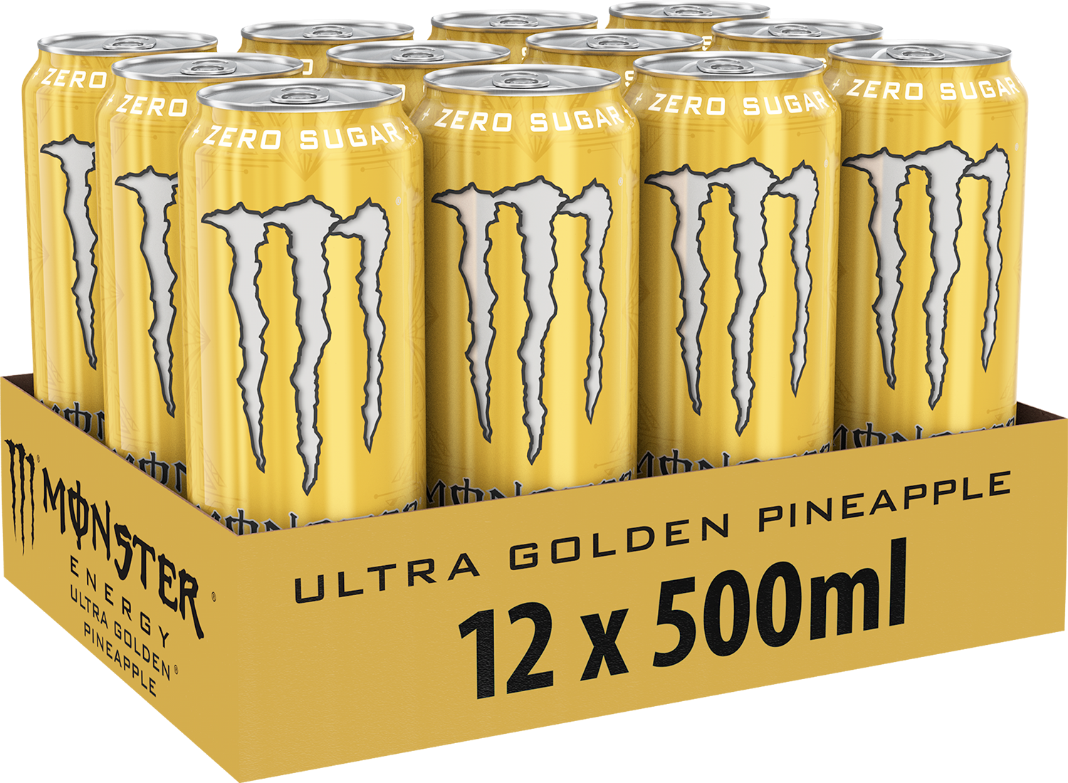 Monster Energy Ultra Golden Pineapple (12 x 500 ml)
