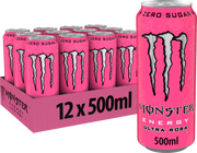 Monster Energy Ultra Rosa (12 x 500 ml)
