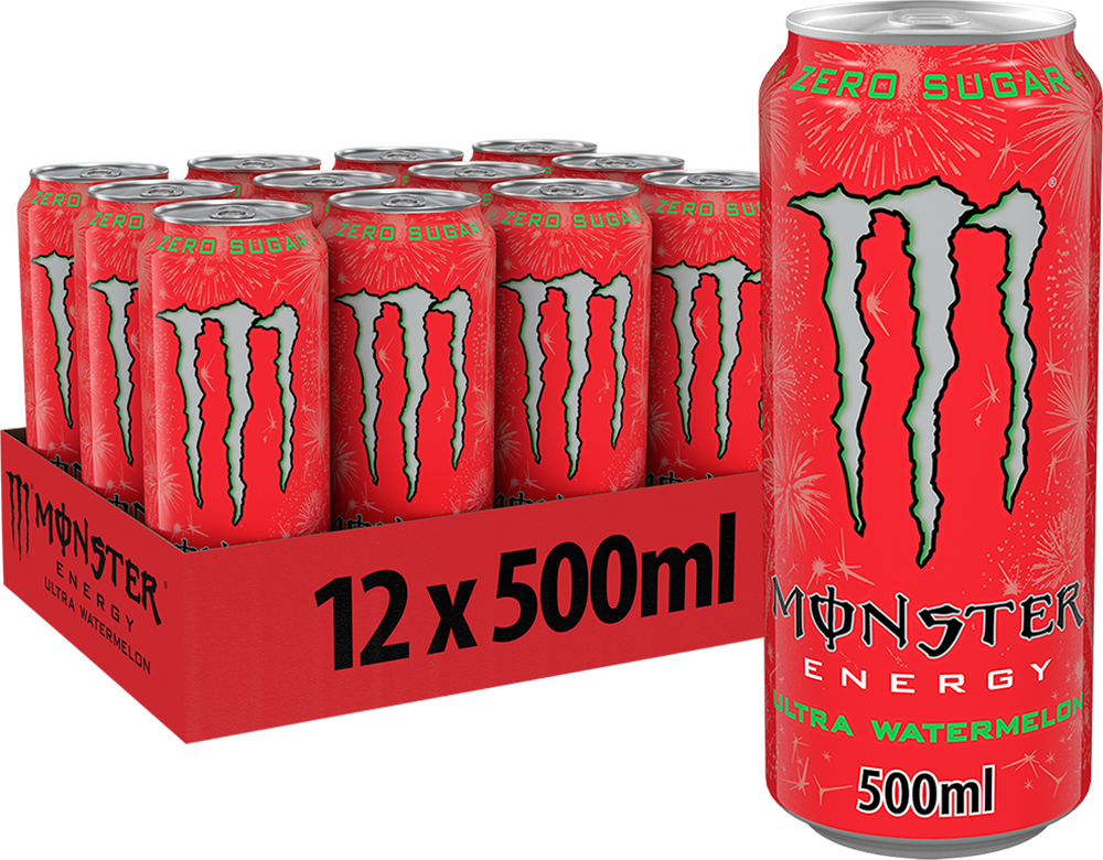 Monster Energy Ultra Watermelon (24 x 500 ml)