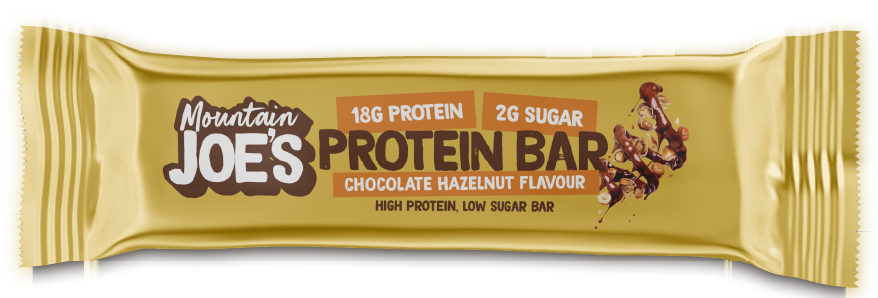 Mountain Joe's Protein Bar Chocolate Hazelnut (12 x 55 g)