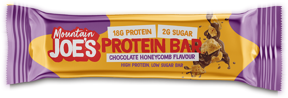 Mountain Joe's Protein Bar Chocolate Honeycomb (12 x 55 g)