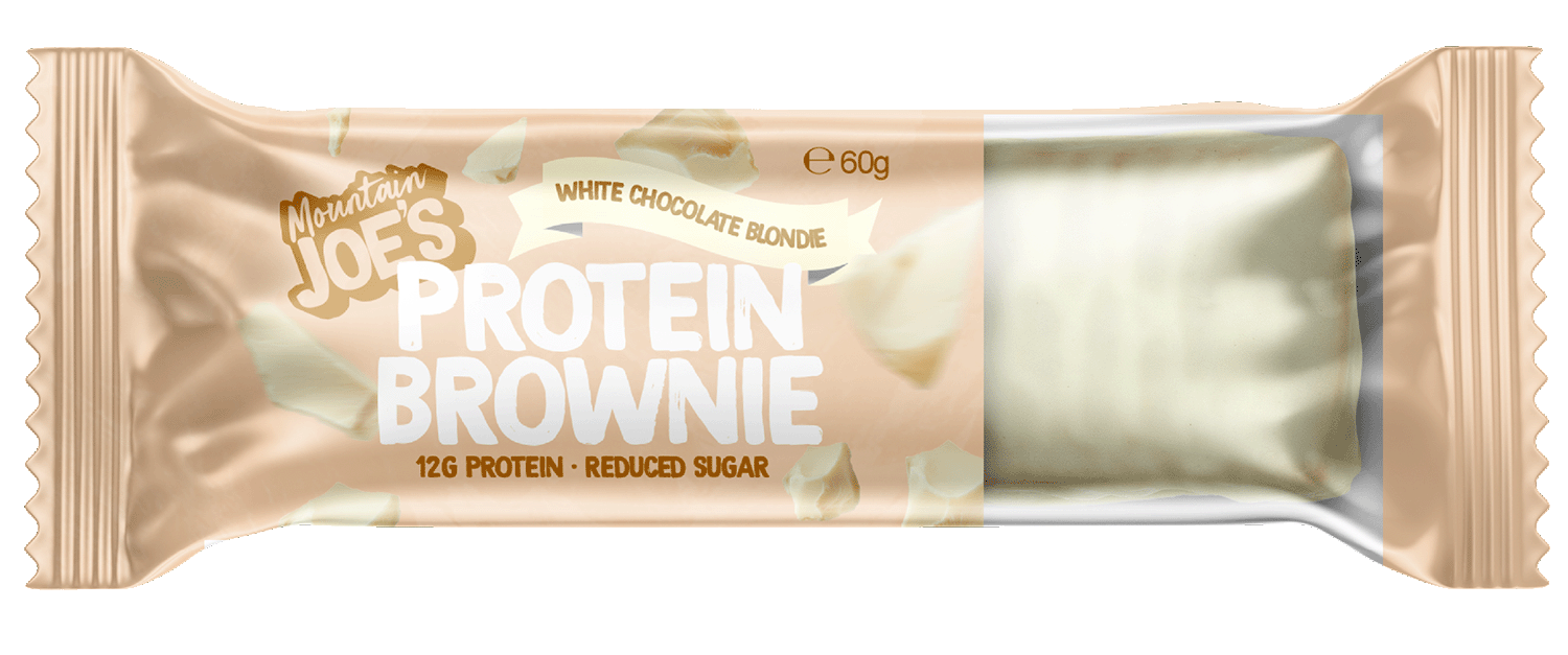 Mountain Joe's Protein Brownie White Chocolate Blondie (10 x 60 g)