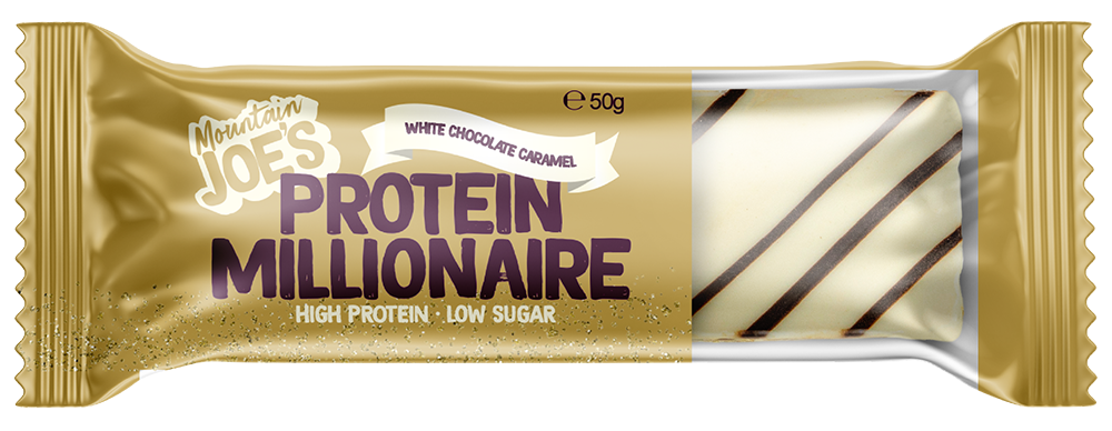 Mountain Joe's Protein Millionaire White Chocolate Caramel (10 x 50 g)