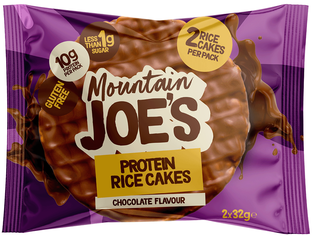 Mountain Joe's Protein Rice Cakes Chocolate (12 x 64 g)
