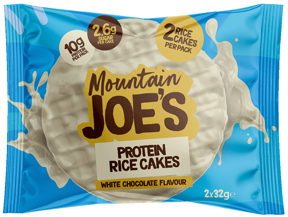 Mountain Joe's Protein Rice Cakes White Chocolate (12 x 64 g)