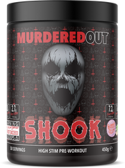 Murdered Out SHOOK Pre-workout Bubblescum (450 g)