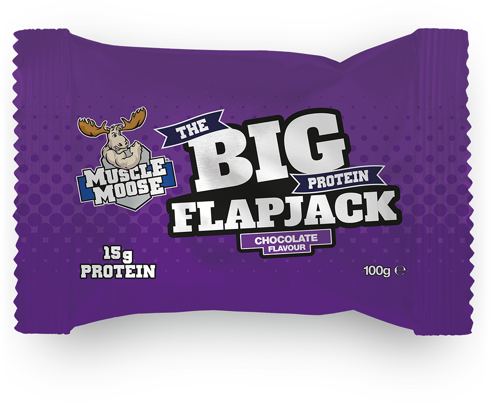Muscle Moose Big Protein Flapjack Chocolate (12 x 100 g)