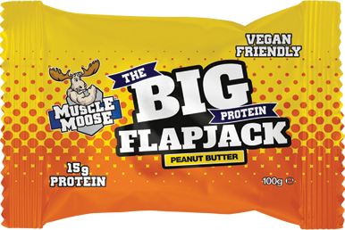 Muscle Moose Big Protein Flapjack Peanut Butter (12 x 100 g)