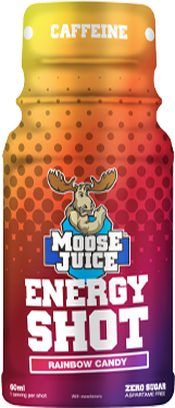 Muscle Moose Energy Shots Rainbow Candy (12 x 60 ml)