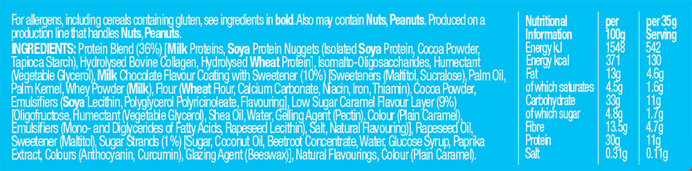 Muscle Moose The Dinky Protein Bar Chocolate Donut (12 x 35 g)