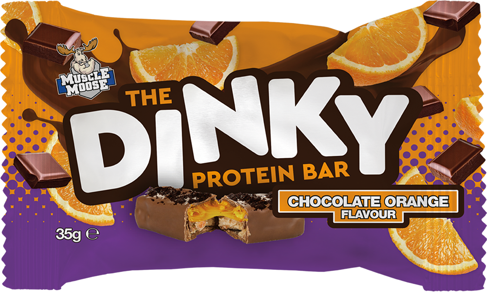 Muscle Moose The Dinky Protein Bar Chocolate Orange (12 x 35 g)