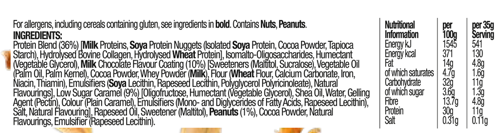 Muscle Moose The Dinky Protein Bar Peanut Chocolate (12 x 35 g)