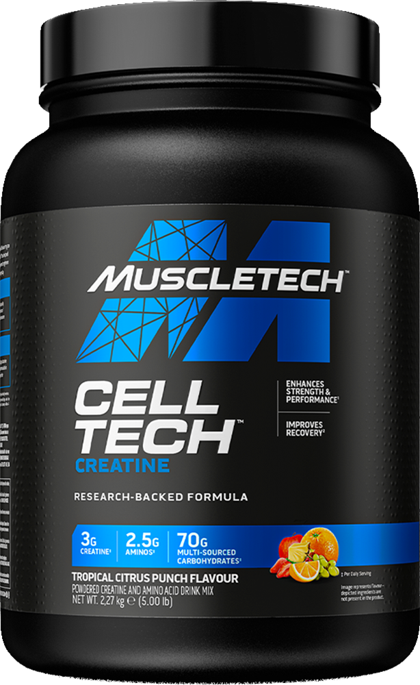 MuscleTech Cell Tech Creatine Tropical Citrus Punch (2270 g)