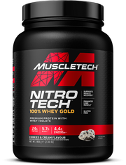 MuscleTech Nitro Tech 100% Whey Gold Cookies & Cream (908 g)