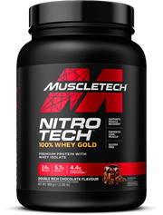 MuscleTech Nitro Tech 100% Whey Gold Double Rich Chocolate (908 g)