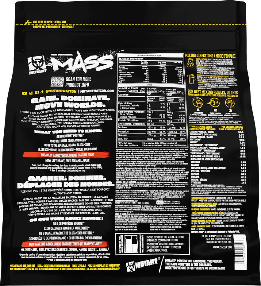 Mutant Mass Chocolate Fudge Brownie (2270 g)