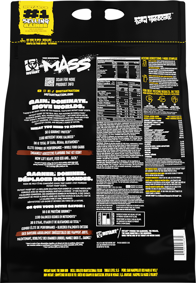 Mutant Mass Triple Chocolate (6800 g)