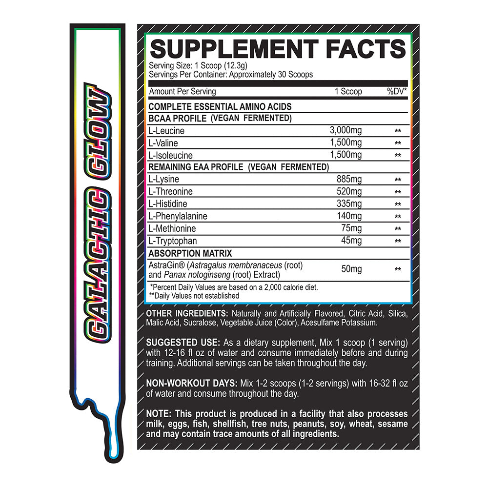 MyoBlox 24/7 Aminos Galactic Glow (30 servings)