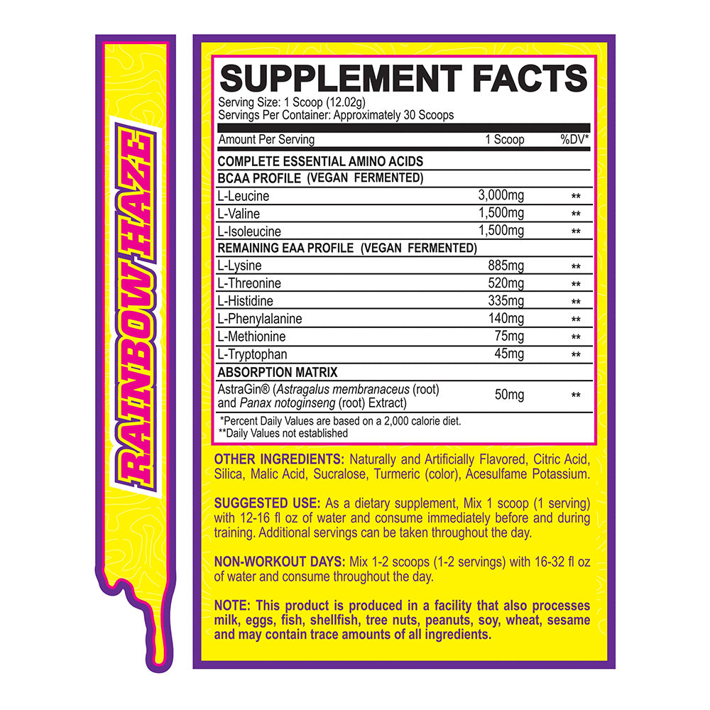 MyoBlox 24/7 Aminos Rainbow Haze (30 servings)