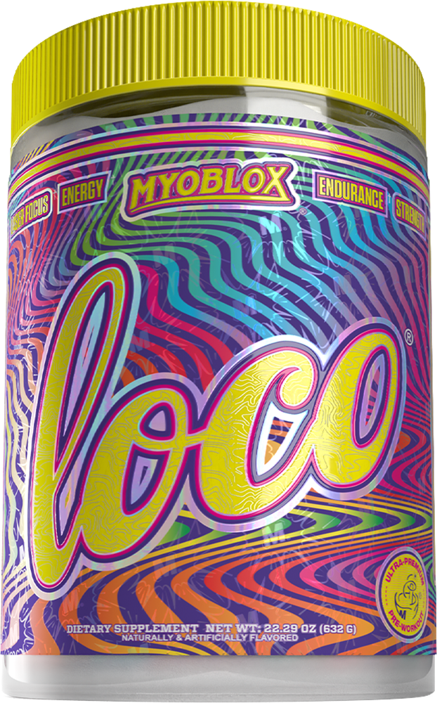 MyoBlox Loco Pre-workout Rainbow Haze (40 servings)
