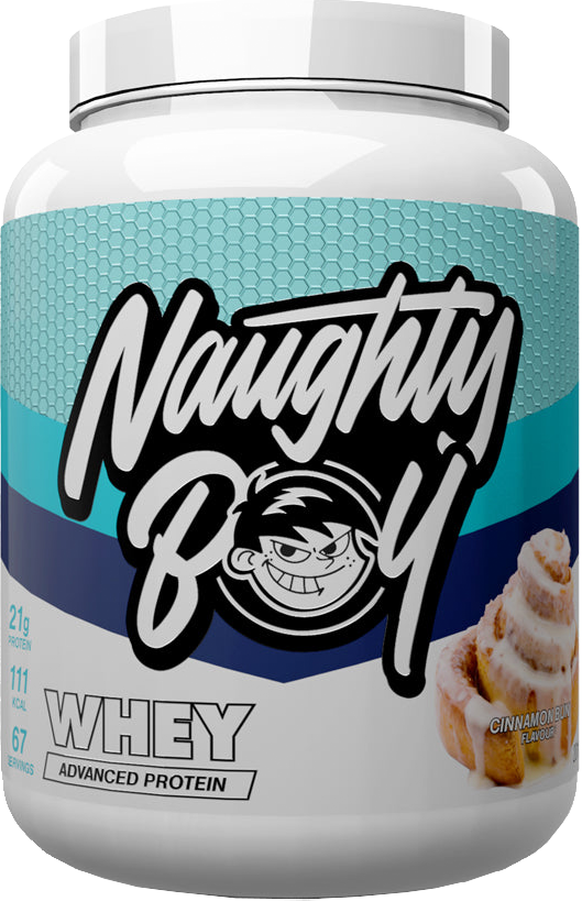 Naughty Boy Advanced Whey Protein Cinnamon Bun (2010 g)