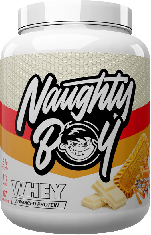 Naughty Boy Advanced Whey Protein White Chocolate Caramel Biscuit (2010 g)