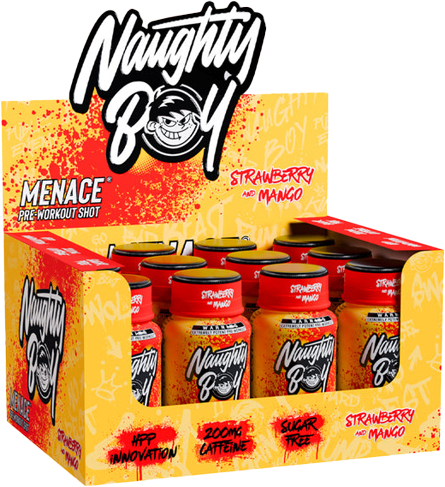 Naughty Boy Menace Pre-workout Shot