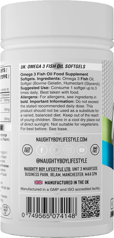 Naughty Boy Omega (90 softgels)