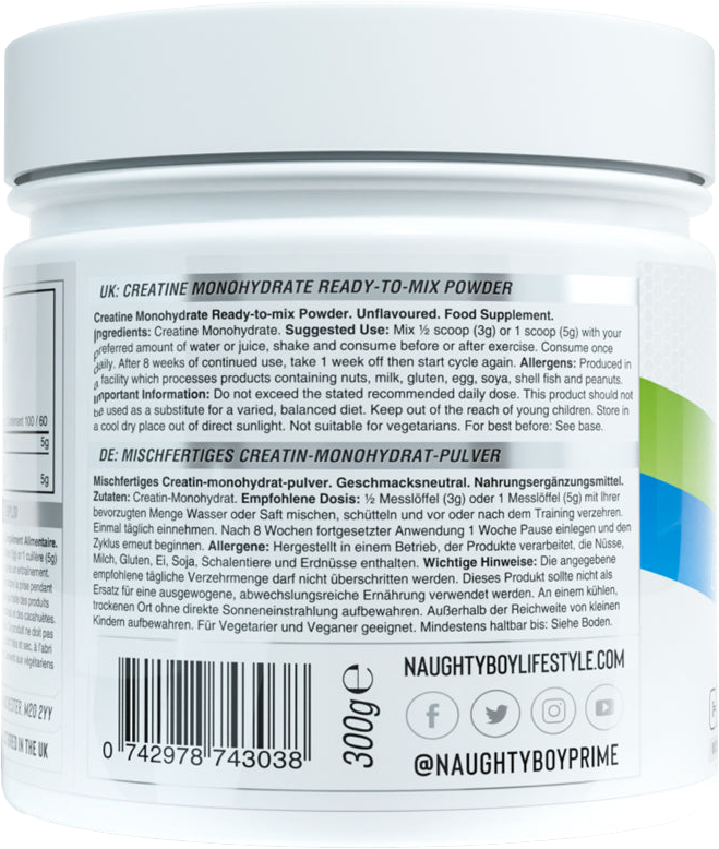 Naughty Boy Prime Creatine