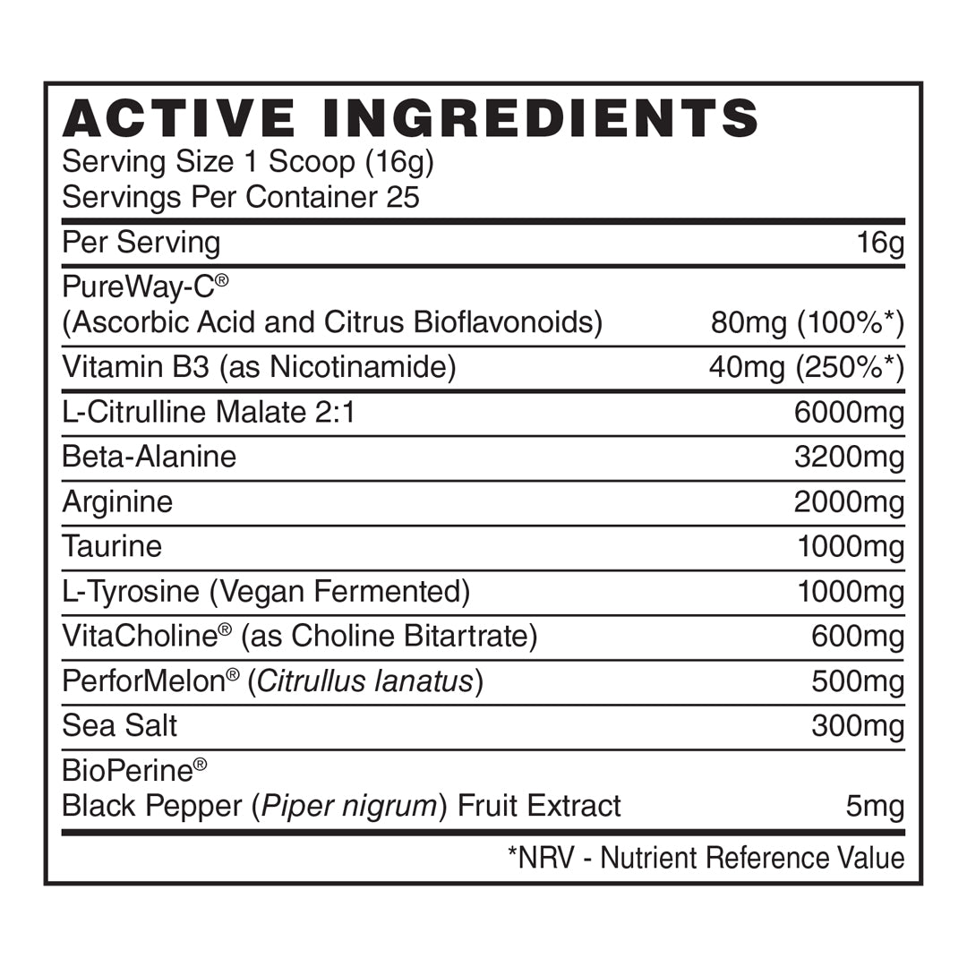 Naughty Boy Pump Pre-workout Pineapple Crush (400 g)