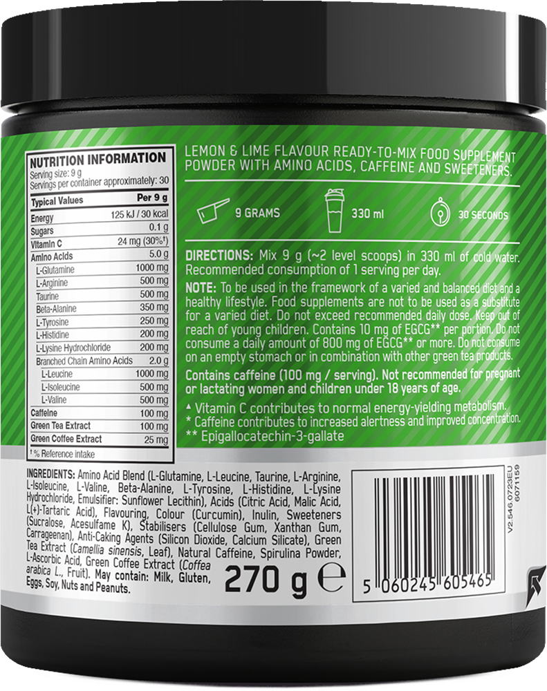 Optimum Nutrition Essential Amino Energy Lemon & Lime (270 g)