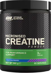 Optimum Nutrition Flavoured Micronised Creatine Powder Blue Raspberry (360 g)