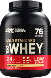 Optimum Nutrition Gold Standard 100% Whey French Vanilla Creme (2280 g)