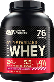 Optimum Nutrition Gold Standard 100% Whey White Chocolate Raspberry (2280 g)