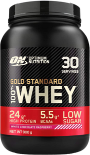 Optimum Nutrition Gold Standard 100% Whey White Chocolate Raspberry (900 g)