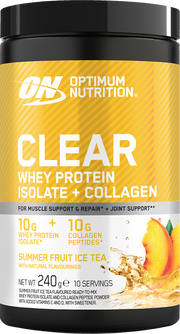 Optimum Nutrition Gold Standard Clear Whey + Collagen Summer Fruit Ice Tea (240 g)