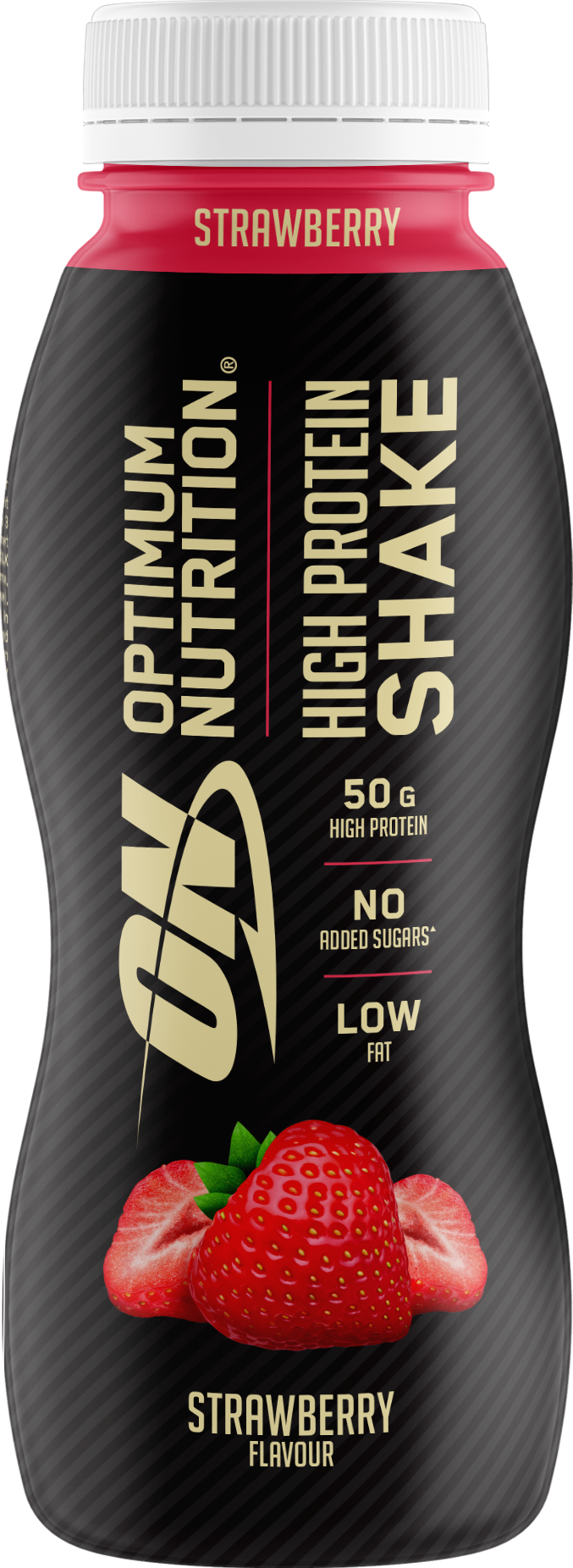 Optimum Nutrition High Protein Shake Strawberry (12 x 500 ml)