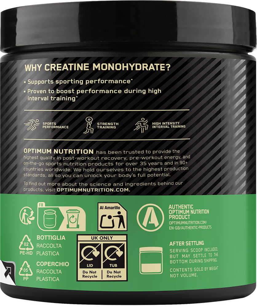 Optimum Nutrition Micronised Creatine Powder (187 g)