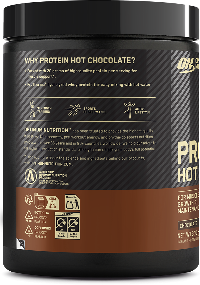 Optimum Nutrition Protein Hot Chocolate Chocolate (350 g)