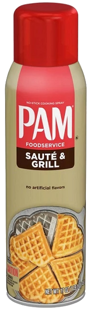 PAM Cooking Spray Saute & Grill (481 g)