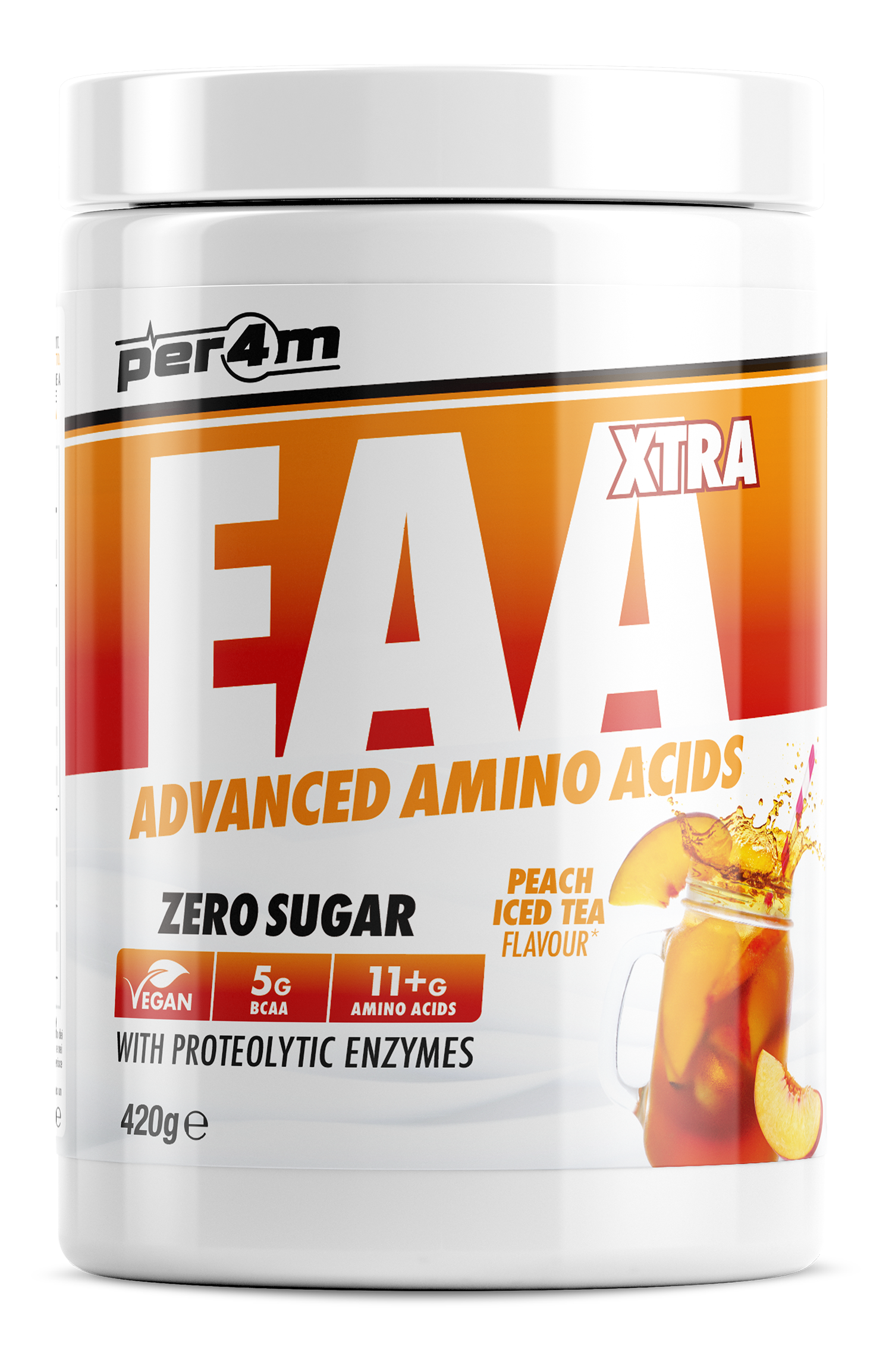 PER4M EAA Xtra Peach Iced Tea (420 g)