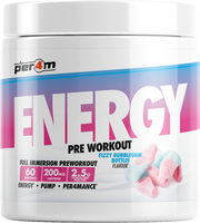 PER4M Energy Pre-workout Fizzy Bubblegum Bottles (390 g)